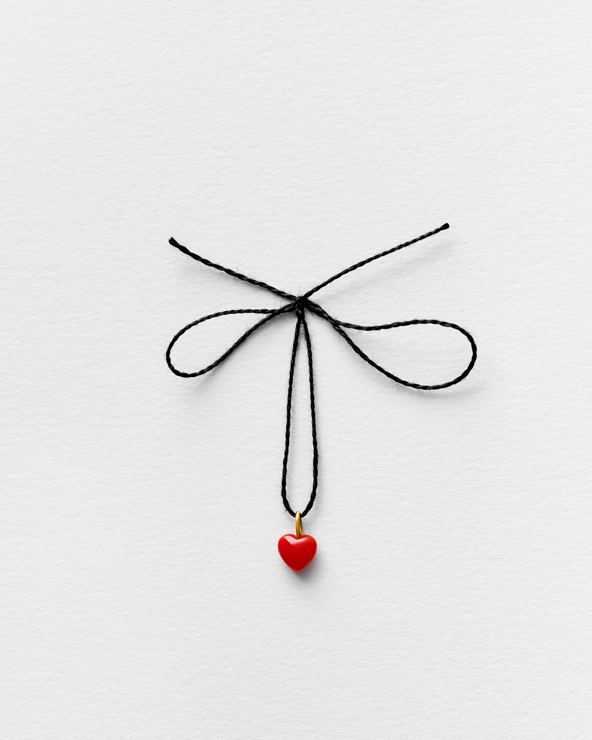 RED HEART PENDANT-MIDI