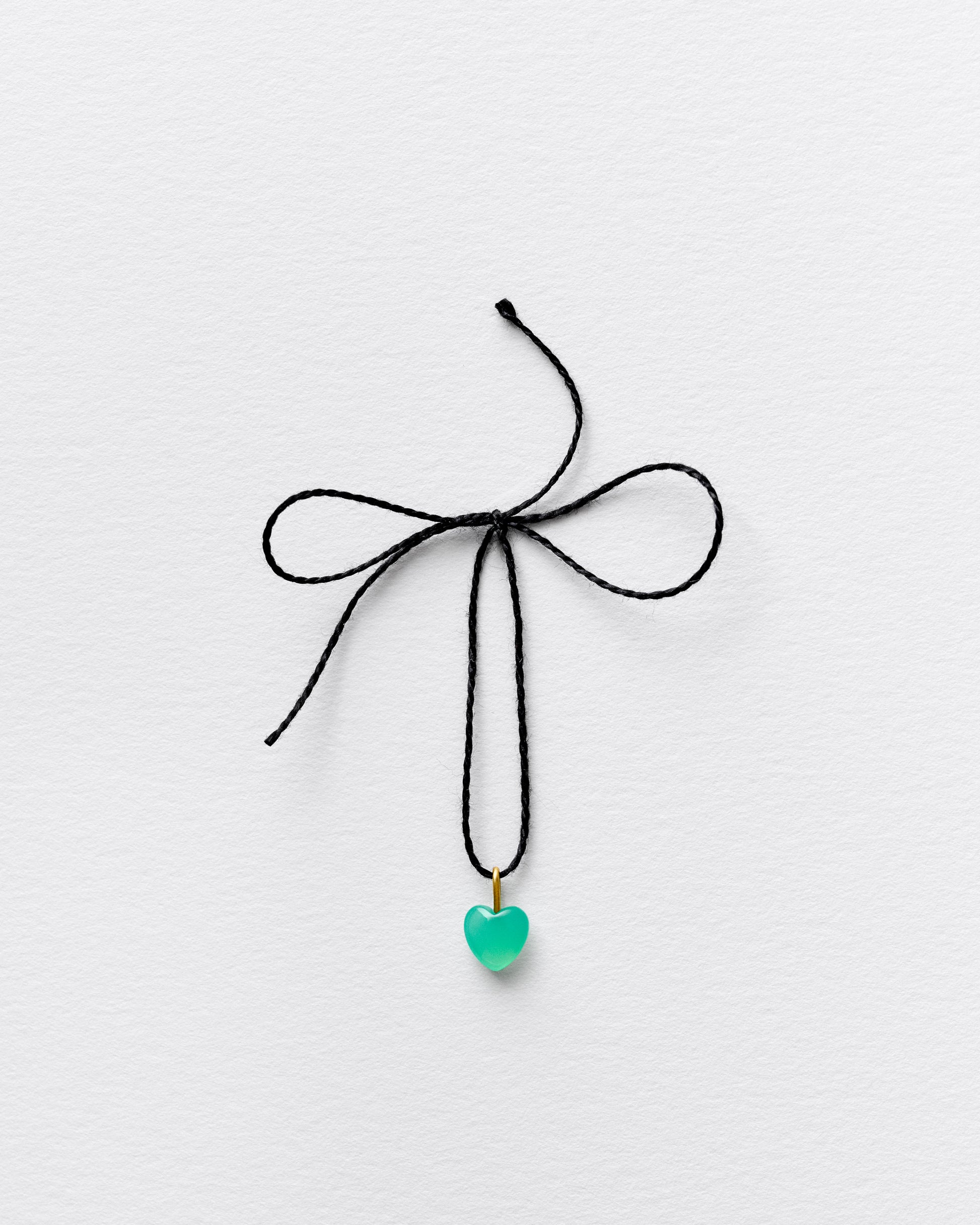 GREEN HEART PENDANT-MINI