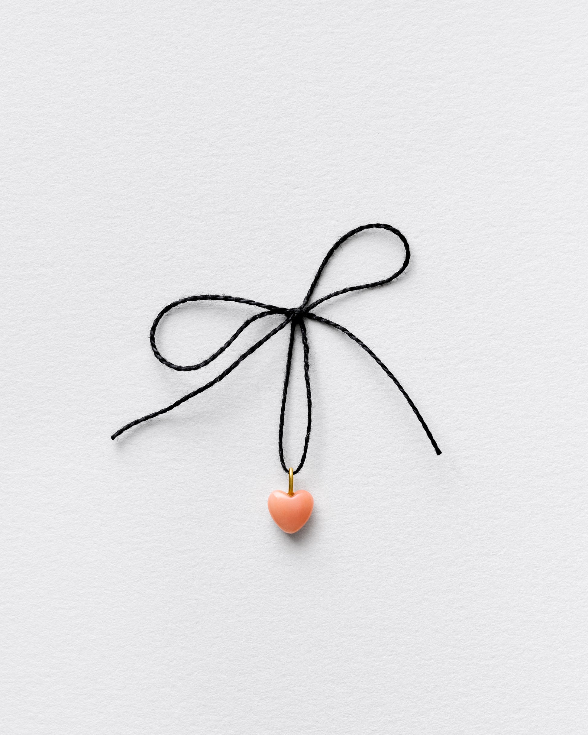 PINK HEART PENDANT-MIDI