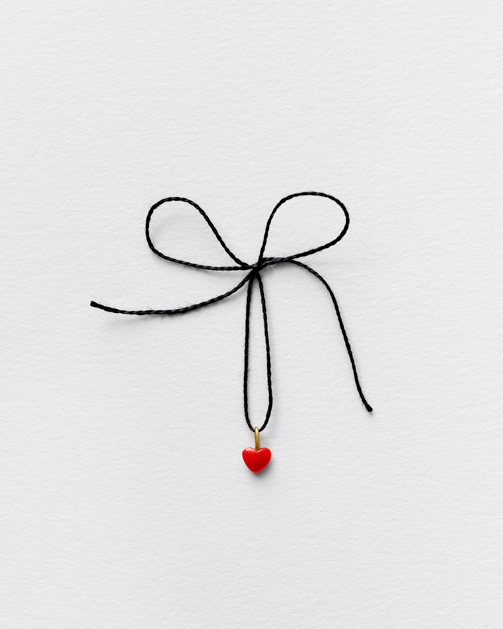 RED HEART PENDANT-TINY