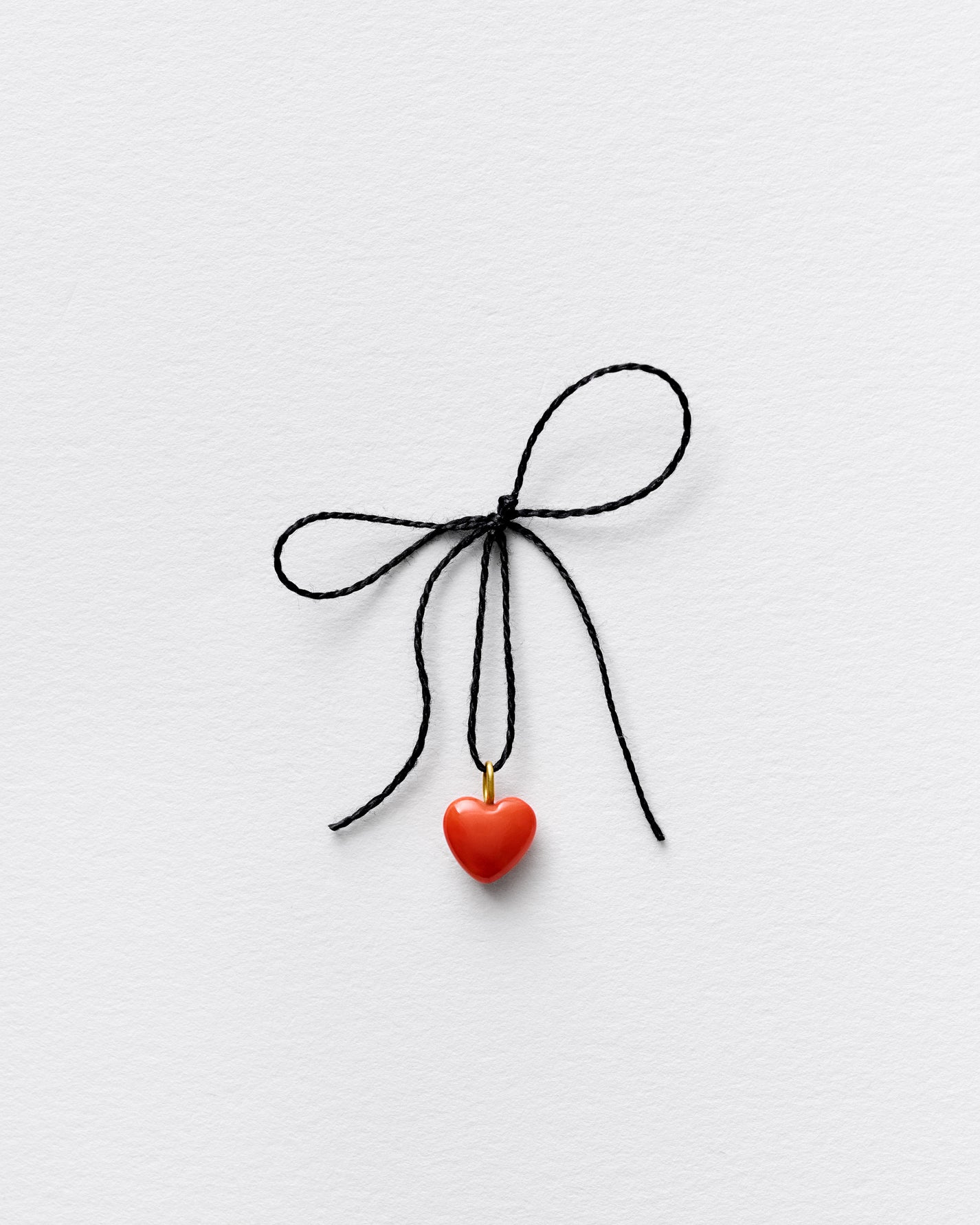 RED HEART PENDANT-BIG