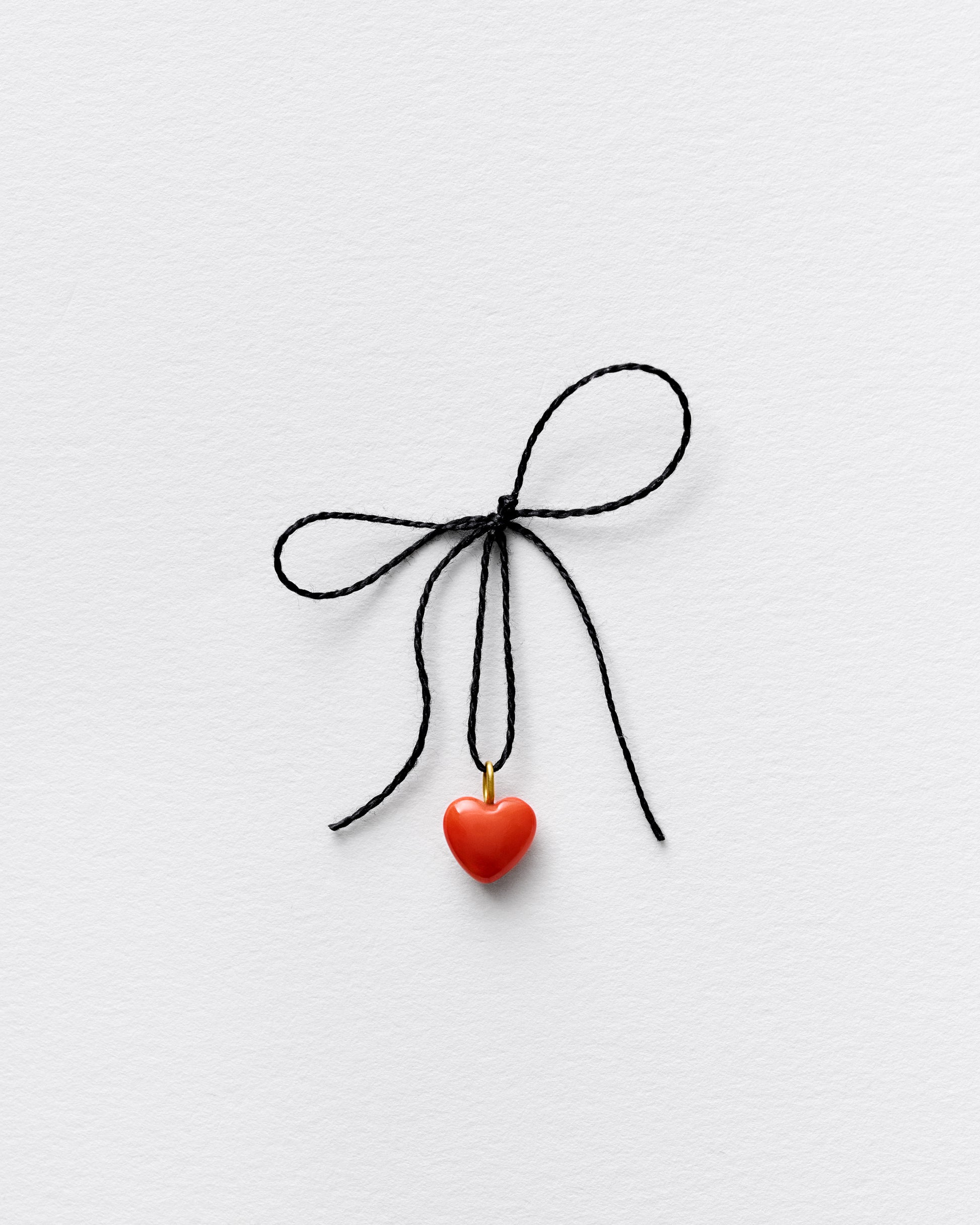 RED HEART PENDANT-BIG