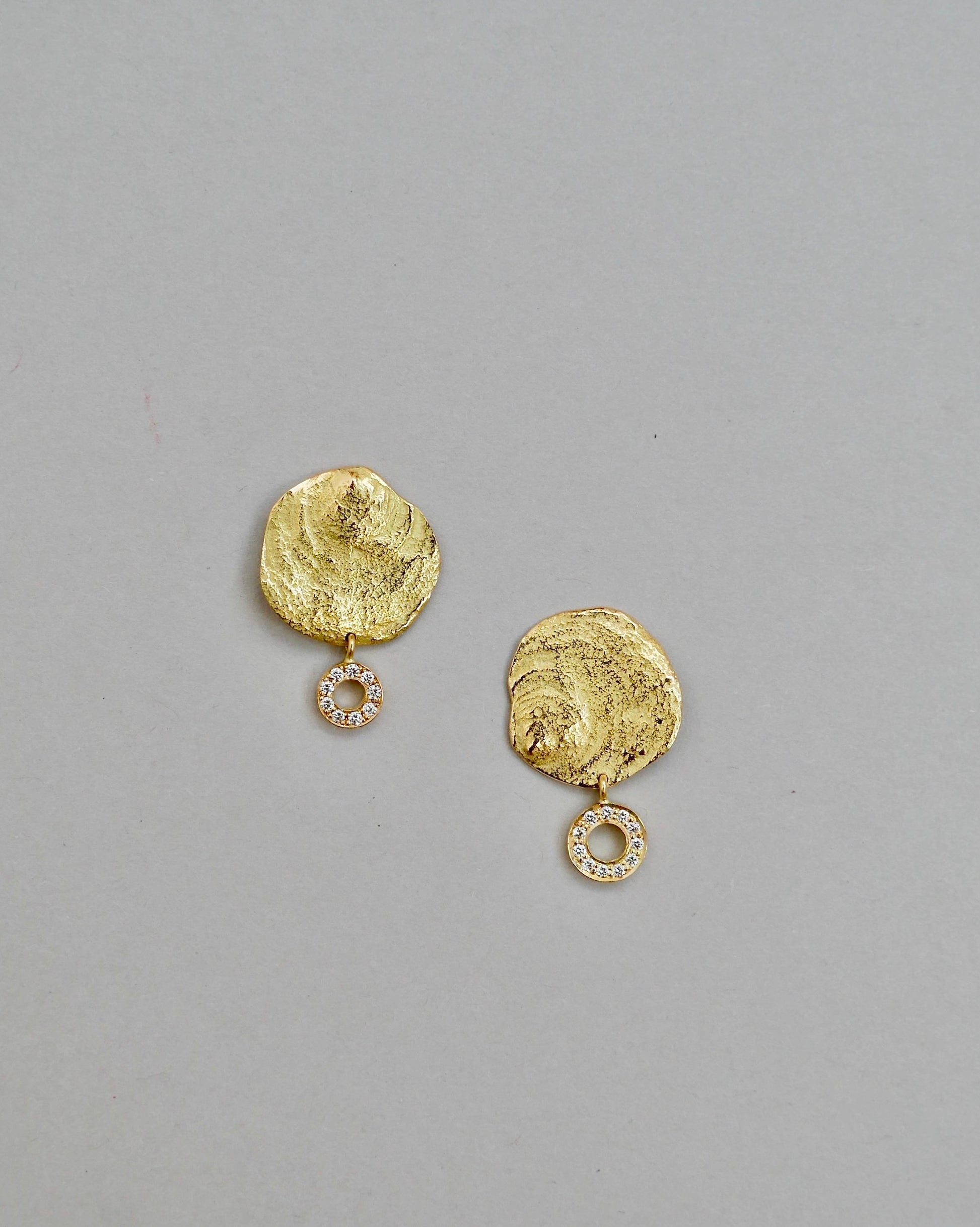 SHELL EARRINGS - PAIR