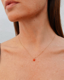 RED HEART NECKLACE-TINY