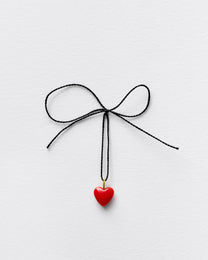 Mediterranean Coral Heart Pendant in 18K Gold – Jo Riis-Hansen Jewelry