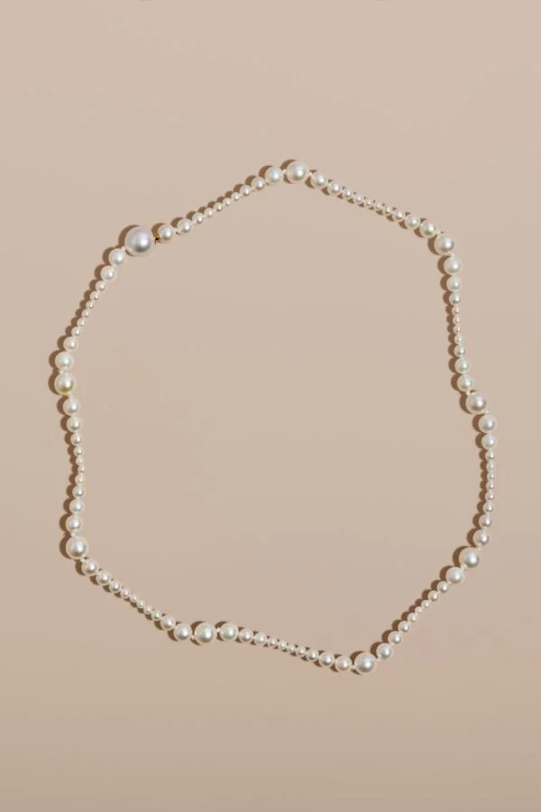 Jo Riis-Hansen Vela White Pearls Necklace